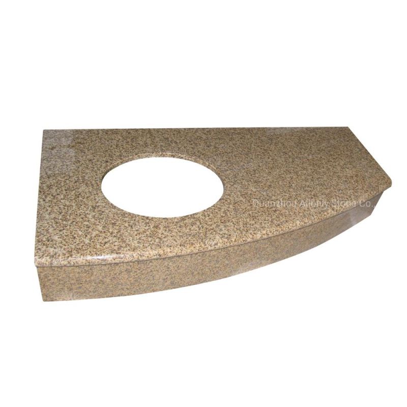 Chrysanthemum Yellow Stone Countertop Granite for Bathroom Vanity