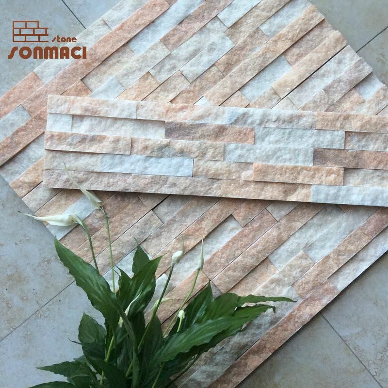 Exterior Natural Yellow Stone Slate Wall Panel