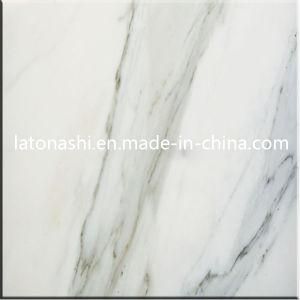 White Carrara Marble for Bathroom Flooring Tile, Slab, Countertop