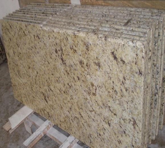 Wholesale Vanity Top Natural Green/Black/Yellow/White/Brown Granite Countertop for Different Projects/Kitchen/Vanity/Hotel