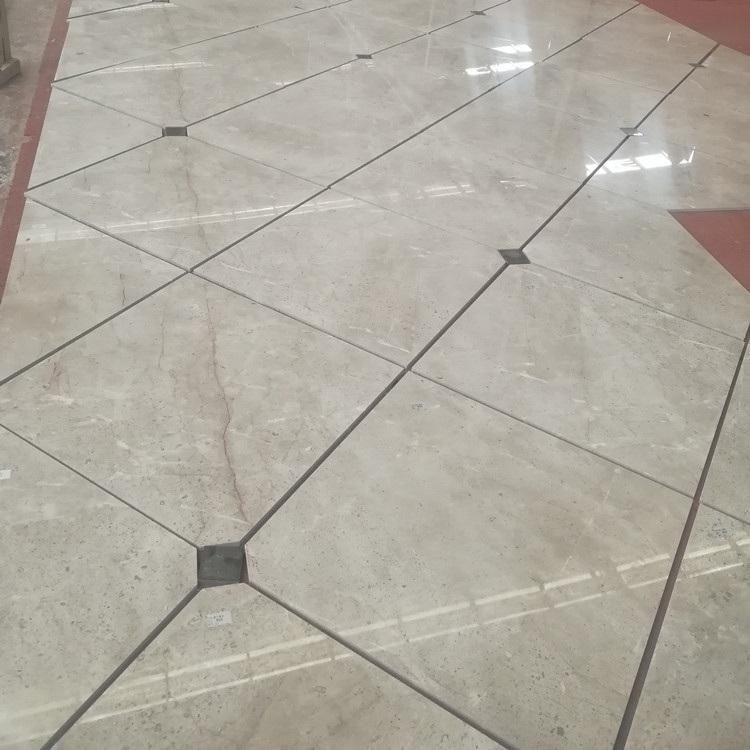 Bathroom Wall Panels Chinese Grey Marble Slab Cut to Tile