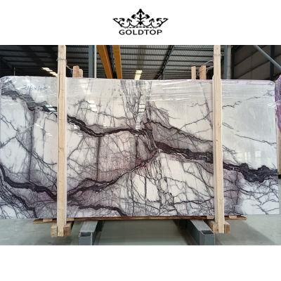 Natural Marble Slab Lilac Marble for Flooring/Wall/Countertop/Worktop/Vanity Top