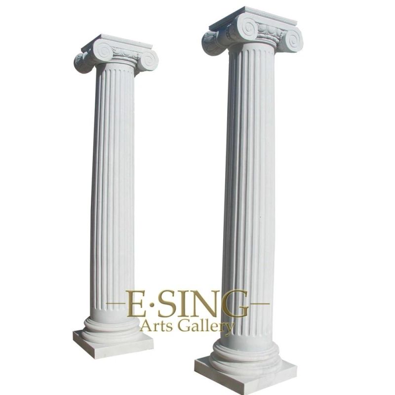 House Stone Pillars Designs Marble Column for Interior Decoration