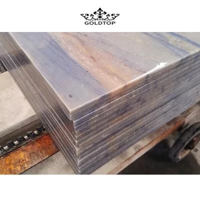 Stone Factory Azul Blue Marble Slab Lower Price Kitchen Countertop/Vanitytop/Island/Worktop Marble Tile/Mosaic/Paving