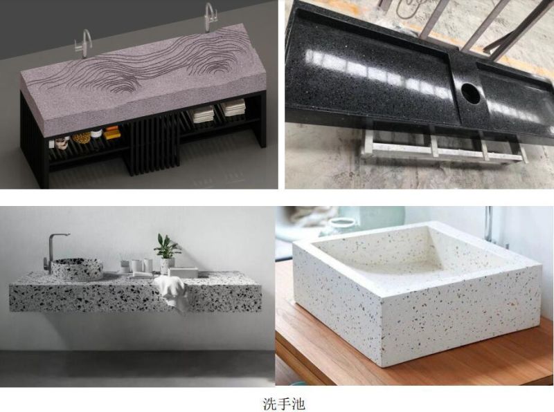 Manufacturer Direct High Quality Terrazzo Slab and Tile Cut to Size Flooring