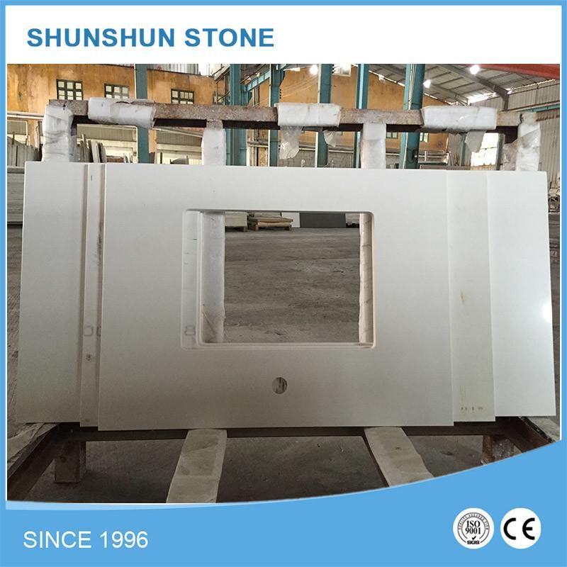 Artificial Quartz Stone Kitchen Countertop for Sale