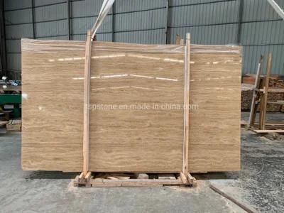 Honed Travertine Noche Slabs and Tiles From Iran
