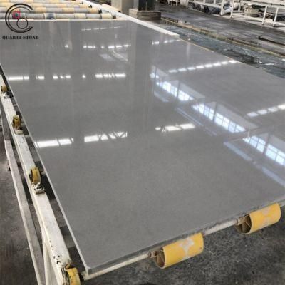 Pure Grey/Brown/White Artificial Quartz Stone for Countertop