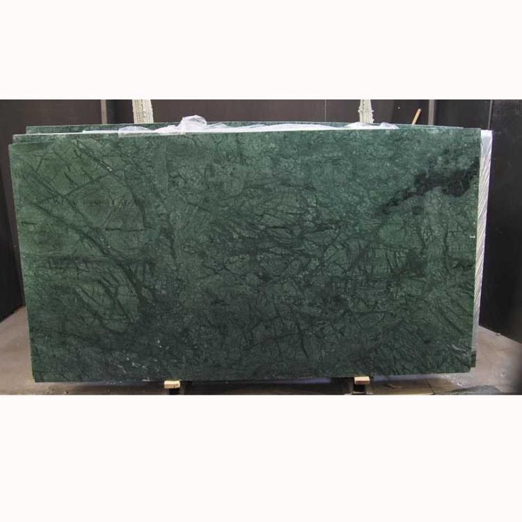 India Green Polished Verde Alpi Slab Marble Stone for Wall and Floor