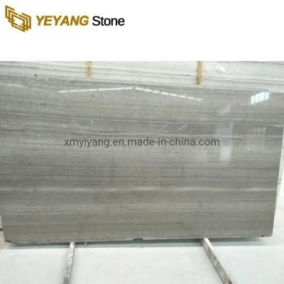 China Good Price Grey Wood Marble for Interior/Kitchen/Bathroom Wall/Floor/Tiles