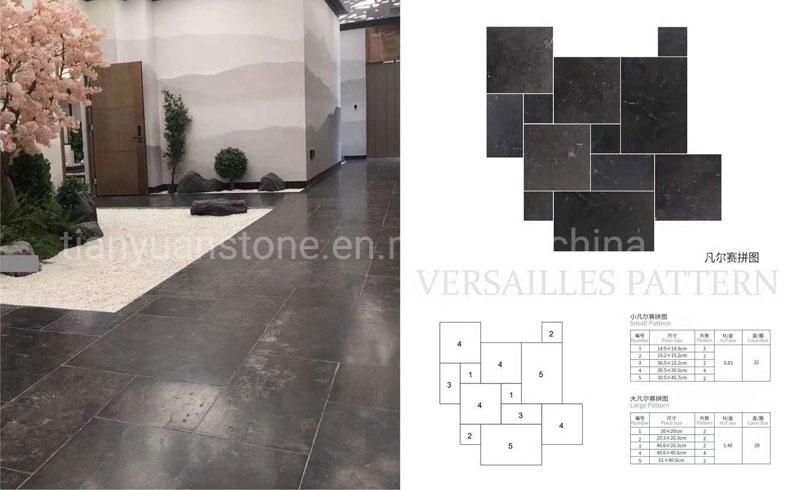 Natural Split Bluestone Blue Limestone Paver for Castle Paver