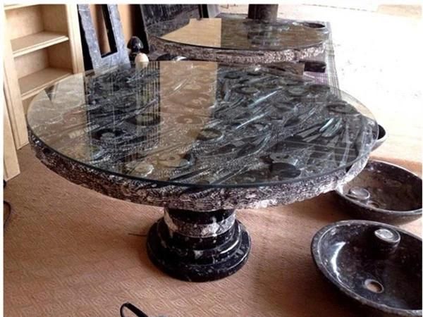 Hot Sale White/Black/Grey Marble Dining Table for Living Furniture