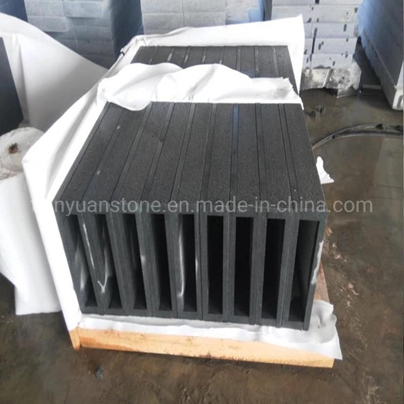 Swimming Pool Stone Granite Pool Coping Drainage Tiles Non Slip Decking