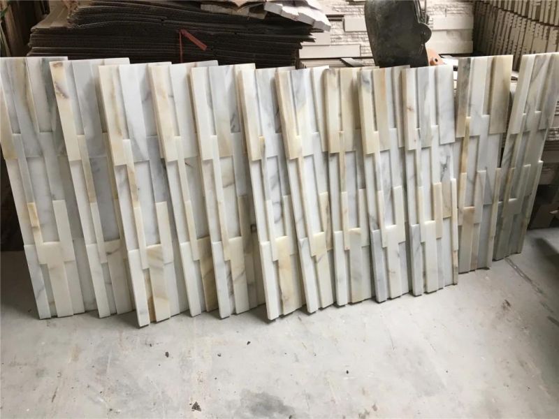 Carla Carter Gold Marble Golden Calacatta Marble Culture Stone Tile