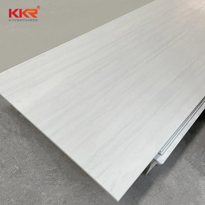 Building Material Big Slab Stain Resistant Solid Surface Resin Acrylic Stone Sheets