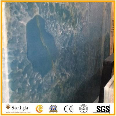 Luxury Blue Onyx for Bathroom/Background/Floor/Wall/Tops