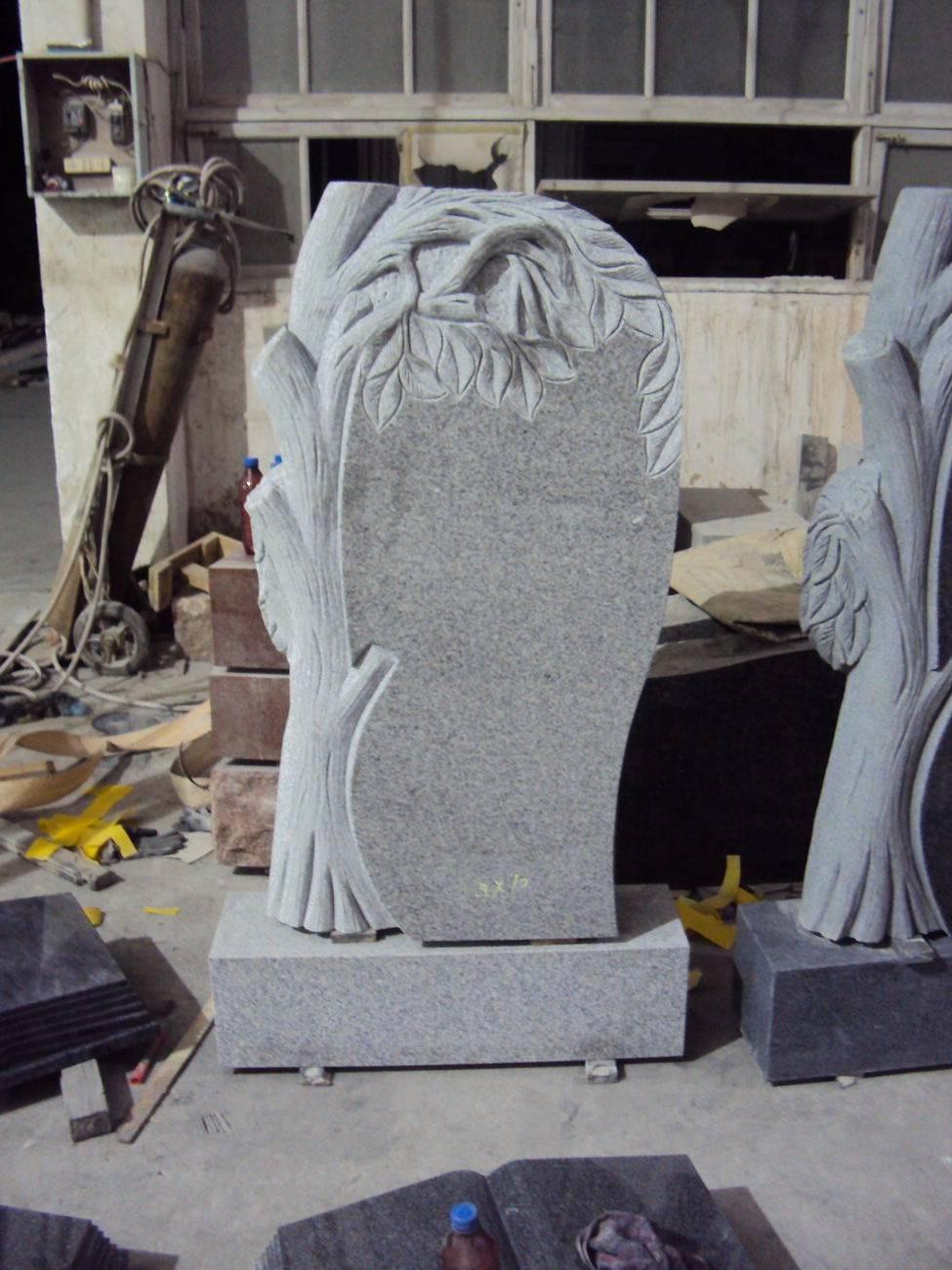 Natural Stone Granite Tombstone/Headstone/Gravestone/Monument Book Granite Gravestone
