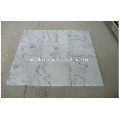 White Stone Tiles Guangxi White Marble for Bathroom