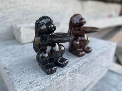 Quality Bunny Sculpture Polish Granite Rabbit Carving Factory Wholesale