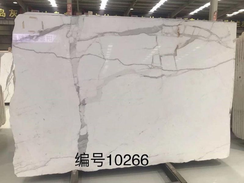 Snow/White/Grey Marble Slabs for Table/Walling/Flooring/Countertops Wholesale