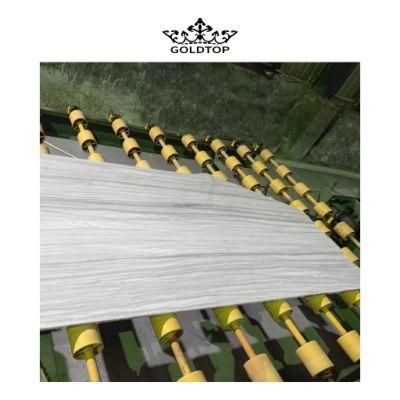 Factory Wholesale Natural Stone Polished/Honed Surface Bathroom/Kitchen Countertop Greece White Wooden Marble for Home