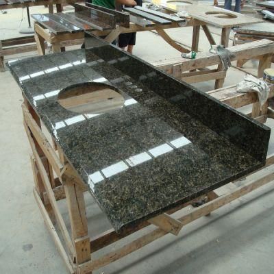 Countertop Verde Ubatuba Granite Kitchentop