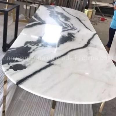 Customize Nature Stone Marble Kitchen Countertop and Kitchen Island