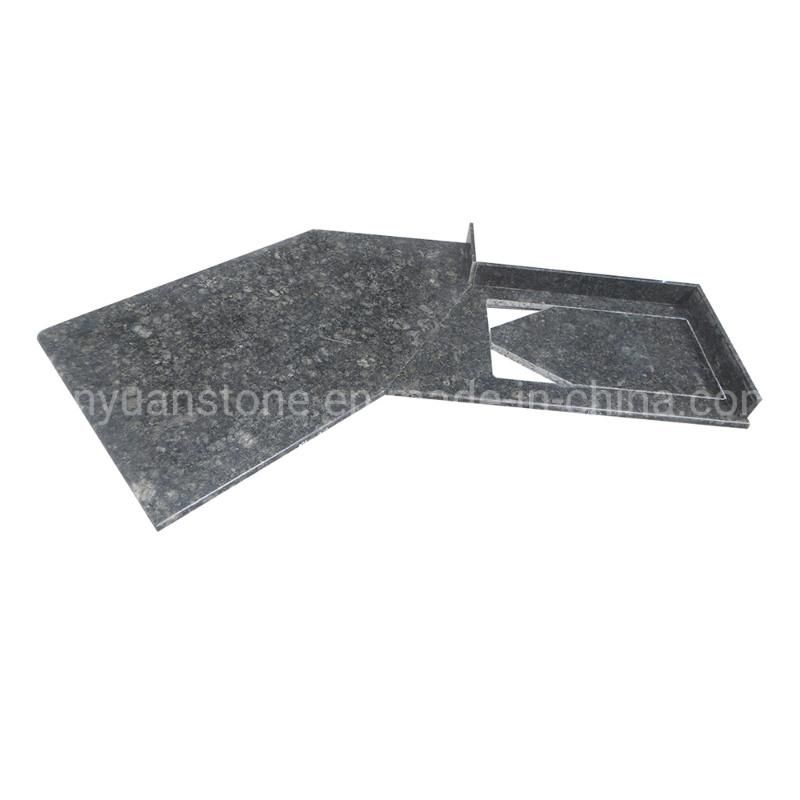 Natural Stone Black Granite Countertops for Home/Kitchen Decoration