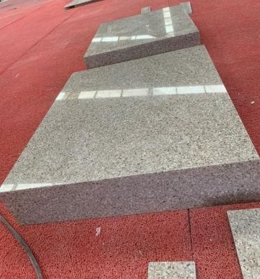 Polished Rust Golden Granite for Corridor Cap