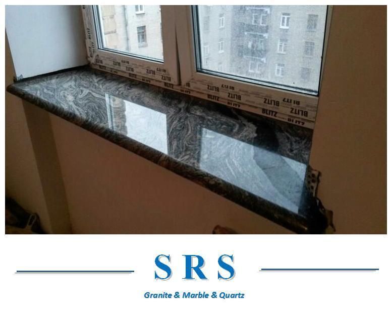 China Grey Juparana Granite for Monument/Windowsill/Countertops/Slab/Tile
