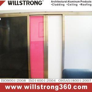 4mm Aluminum Composite Panel Architectural Facades Panels Canopy Ceiling Signage Ventilated Facades