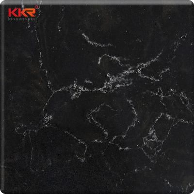 Factory Wholesale Corian Black and White Stone Solid Surface Sheets