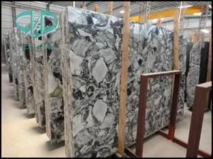 Natural Stone Ice Green/White Beauty/Ice Jade/Cold Jade/Colorful Jade Marble for Slabs