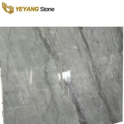 China Factory Polished Grey Marble for Tile/Wall Cladding