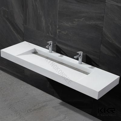 Artificial Stone Acrylic Solid Surface Corian Hotel Bathroom Sinks
