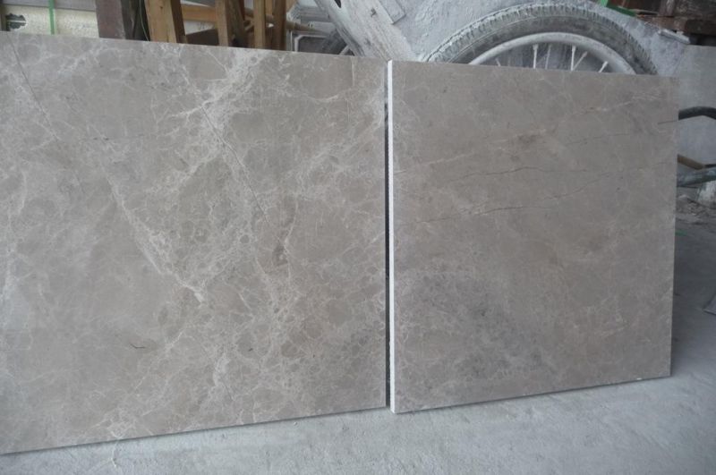Popular Chinese Light Emperador Marble Stone Tile