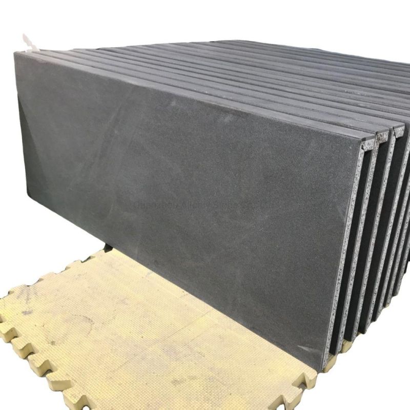Natural Black Sandstone for Exterior Wall Cladding Stone Decoration
