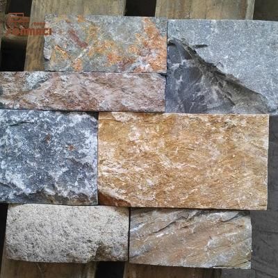Decorative Gray Stone Wall Cladding Tiles
