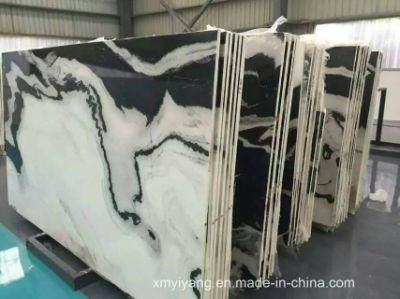 Polished White Marble Tiles/Slabs Panda White Marble Countertop/Flooring/Wall/Project