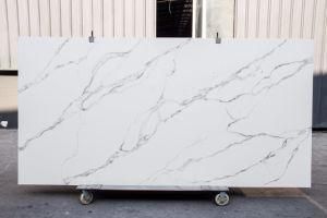 Calacatta Fantasy 1207 / Quartz Slab for Kitchen/Bathroom/Wall/Floor