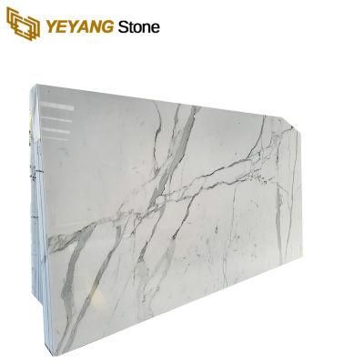 White Marble Natural Stone Slab Tile Marble for House Floor