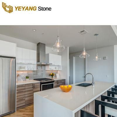 Factory Supply Pure Color Quartz for Countertops/Vanity Top