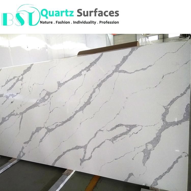 Calacatta White Quartz Statuario Stone Better Than Marble