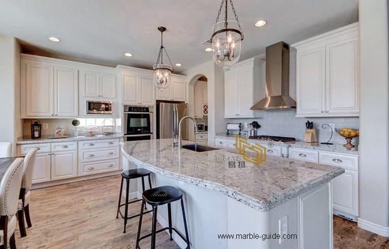 Natural White Granite Countertop for Kitchen/Bathroom Countertop/Vanity/Flooring/Wall/Tile