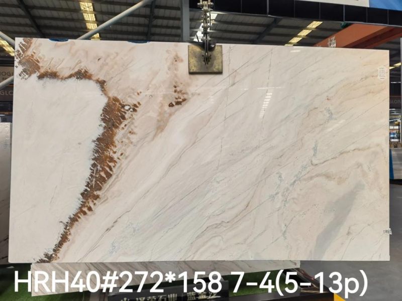 Palissandro Classico Nuvolato Marble Slabs Tiles