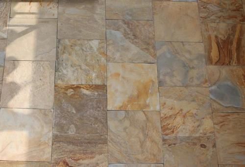 Natural Slate Rusty Irregular Wall Stone for House