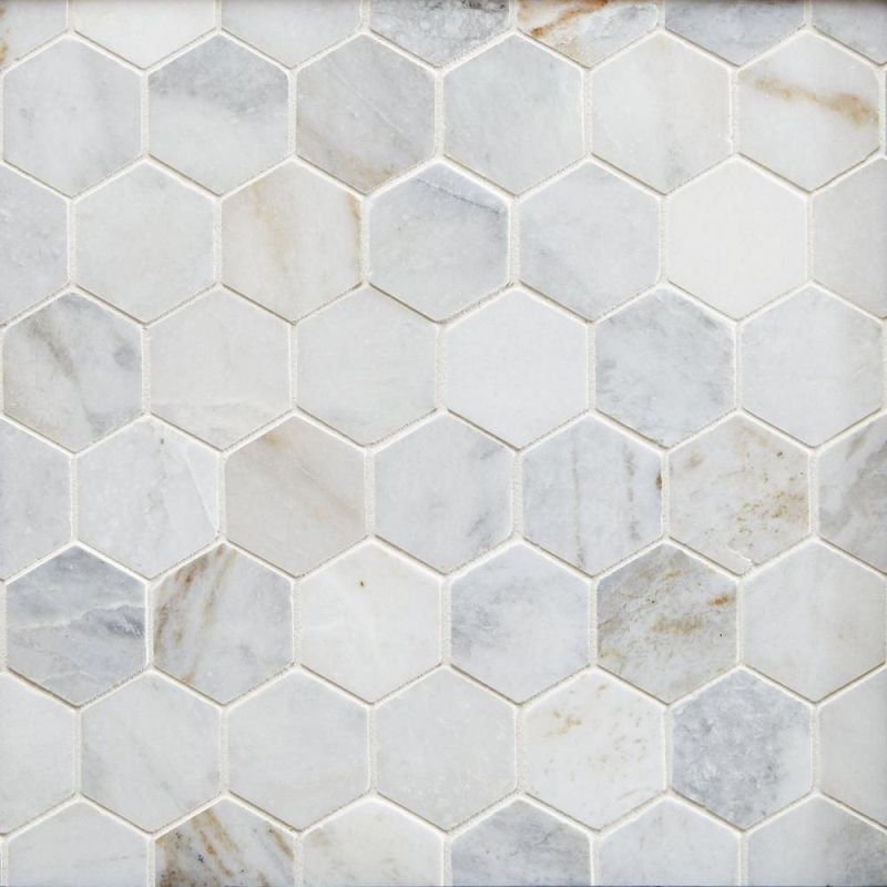 Bianco Orino Polished Marble Tile for Wall/Floor/Washbasin/Mosaic