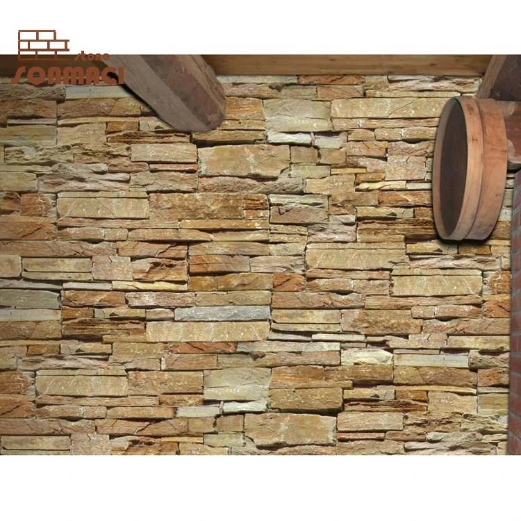 Rusty Slate Decorative Exterior Wall Panels for Garden