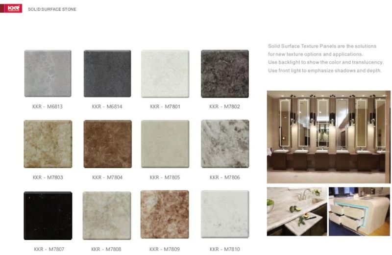 Artificial Solid Surface Stone, Quartz, Marble for Building Material with SGS Report & CE Certificate