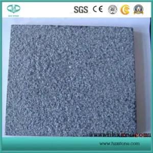 Bush Hammered Dark Grey Granite G684 Tile